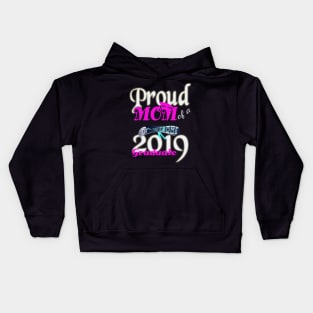 proud mom of a awesome 2019 graduate Kids Hoodie